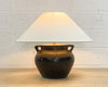 Rustic grey table lamp | Country Chic lamps