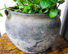 Dark antique water pot