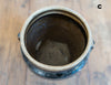 Old black glazed ceramic pot - Chinese pottery