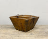 Wooden rice basket | Rustic interior decoration | SERES Collection