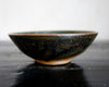 Antique bowl with unglazed foot
