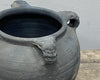 Weathered grey pot