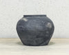 Small Vintage Grey Pot | Rustic Pottery | Seres Collection