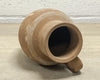 Small rustic terracotta vintage vase jug