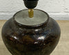 Antique brown pot lamp