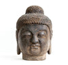 Hard stone Buddha head