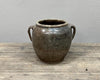 Old rustic brown Chinese pot